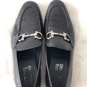 Salvatore Ferragamo Gancini Ornament Moccasin